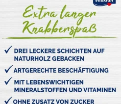 Vitakraft® Nagersnacks > Nagersnack Kräcker® Original Mix + Citrus/Gemüse/Honig für Meerschweinchen, 3er Pack