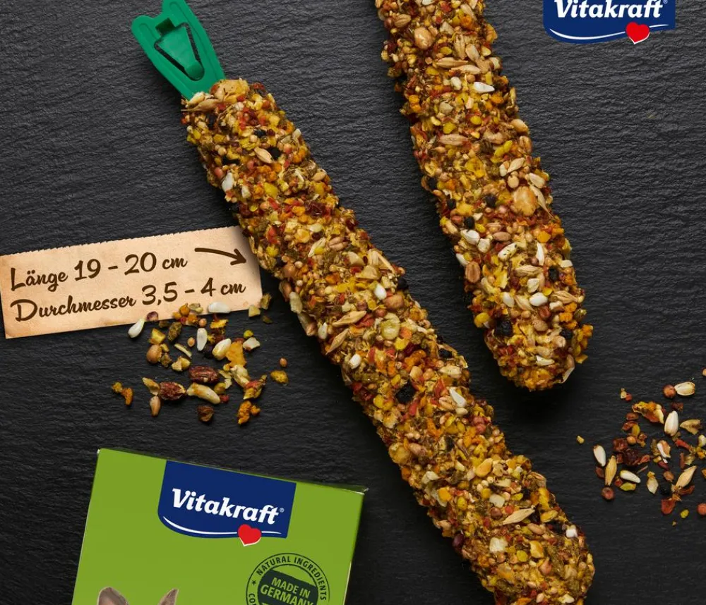 Vitakraft® Nagersnack Kräcker® Original Frucht + Gemüse für Zwergkaninchen, 2er Pack Online