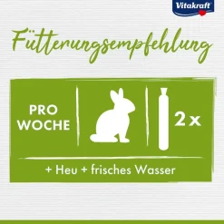 Vitakraft® Nagersnacks - Nagersnack Kräcker® Original Mix + Gemüse/Nuss/Waldbeere für Zwergkaninchen, 3er Pack