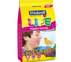 Vitakraft® Vogelfutter & Snacks - Vogelfutter Life Power of Nature für Kanarienvögel
