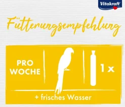 Vitakraft® Vogelsnack Kräcker® Original Honig + Anis für Papageien, 2er Pack Hot
