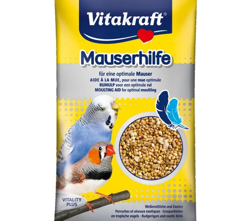 Vitakraft® Vogelfutter & Snacks > Vogelsnack Mauserhilfe für Sittiche & Exoten