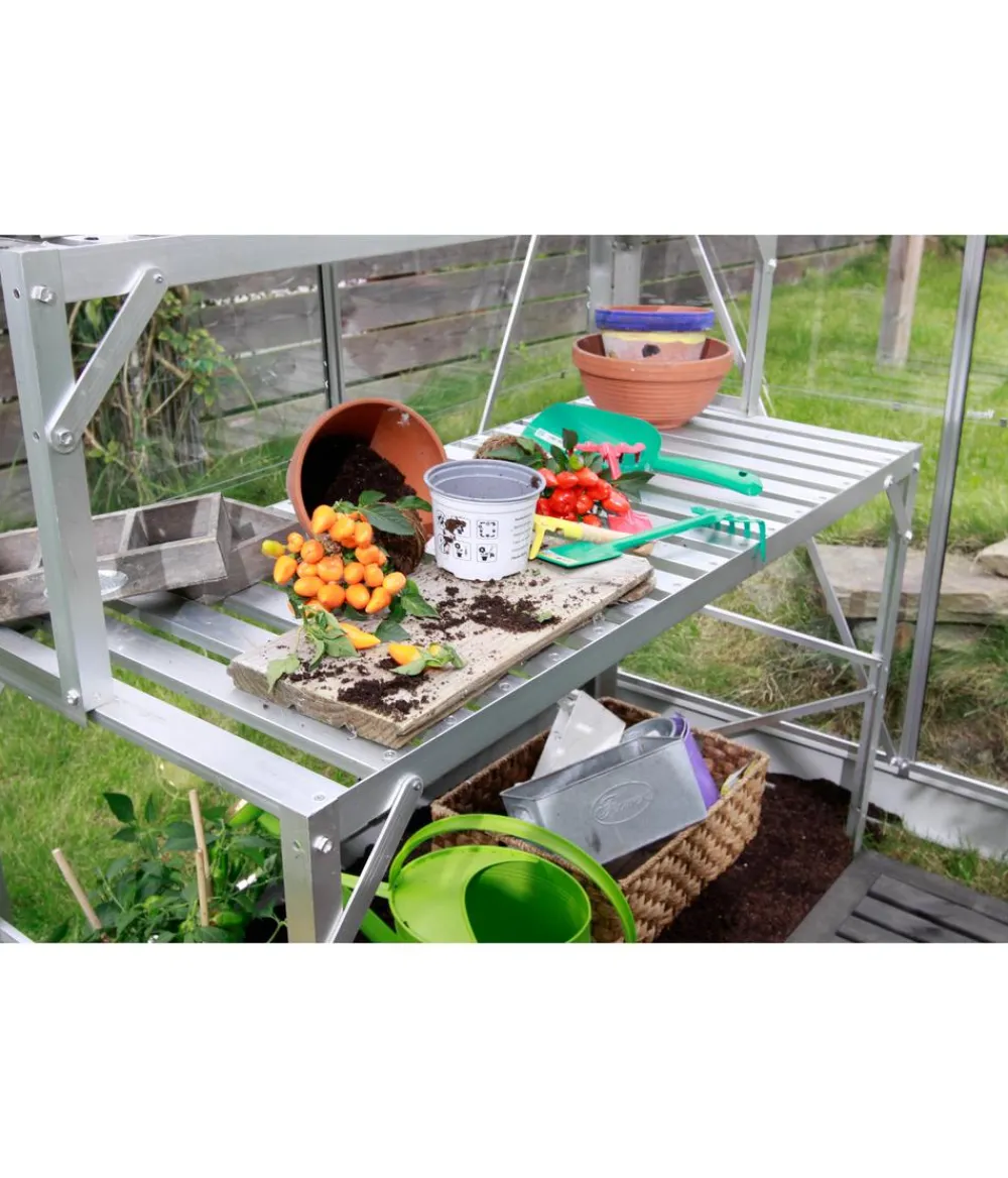 Vitavia Gewächshaus Zubehör > Alu-Tisch, 1 Ablage