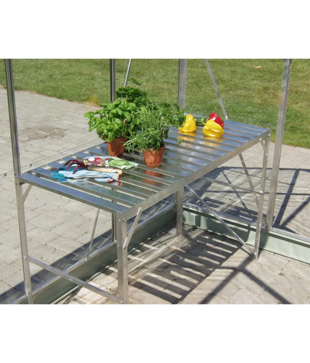 Vitavia Gewächshaus Zubehör > Alu-Tisch, 1 Ablage