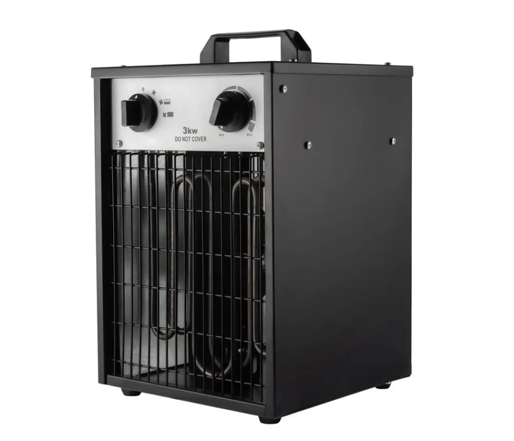Pergart Vitavia Elektroheizung Carinae 3 kw, ca. B25,50/H41/T25,50 cm Schwarz Clearance