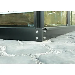 Vitavia Gewächshaus Zubehör - Fundament Iris 900 Schwarz