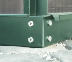 Vitavia Gewächshaus Zubehör - Fundament Iris 900 Dunkelgrün