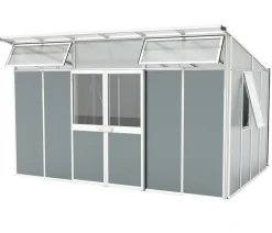 Vitavia Gartenhäuser & Gerätehäuser - Gerätehaus Atlas 11500, ca. B393/H242/T295 cm Weiß