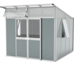 Vitavia Gartenhäuser & Gerätehäuser - Gerätehaus Atlas 7800, ca. B267/H242/T Silber