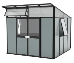 Vitavia Gerätehaus Atlas 7800, ca. B267/H242/T Schwarz Clearance