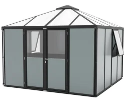 Vitavia Gerätehaus Sidera, ca. B322/H265/T322 cm Schwarz Outlet