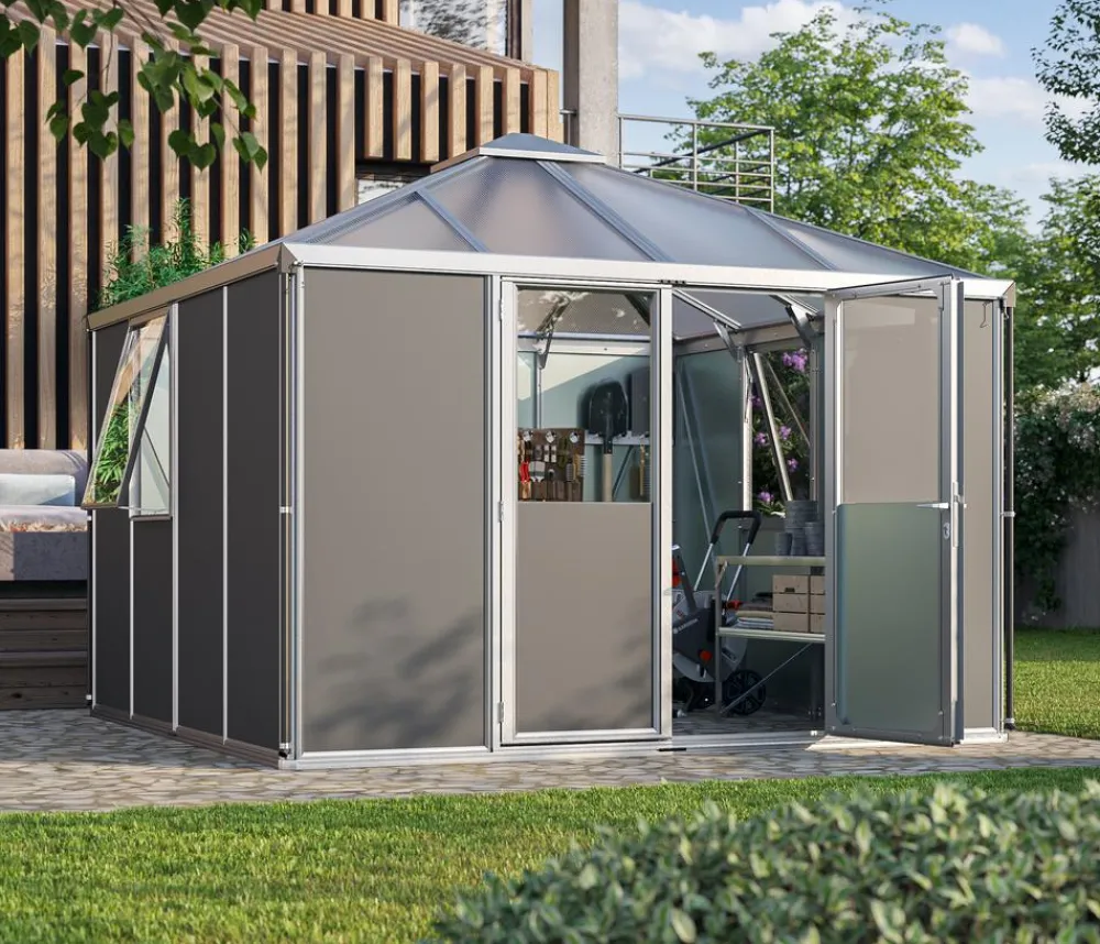 Vitavia Gartenhäuser & Gerätehäuser > Gerätehaus Sidera 10200 ESG/HKP, ca. B321,5/H264,5/T321,5 cm