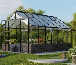 Vitavia Gewächshäuser - Gewächshaus Cassiopeia 11500, ESG/HKP Schwarz