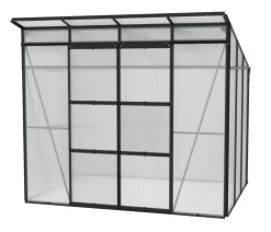 Vitavia Gewächshäuser > Gewächshaus Iduna 5900 HKP, inkl. Stahlfundamentrahmen, ca. B258/H231/T230 cm