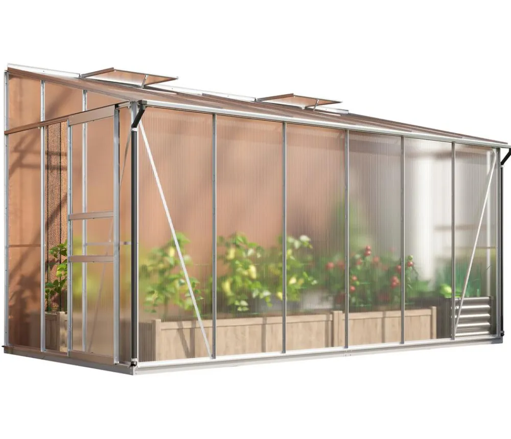 Vitavia Gewächshäuser > Gewächshaus Iris 7800, ca. B387/H221/T201 cm