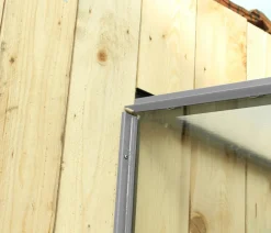 Vitavia Gewächshaus Iris 6500 ESG/HKP, ca. B324/H221/T201 cm Silber Discount