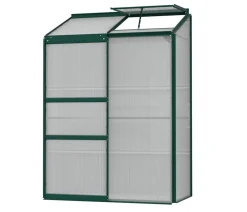 Vitavia Gewächshaus Iris 900 HKP, ca. B131/H182/T69 cm Dunkelgrün Best