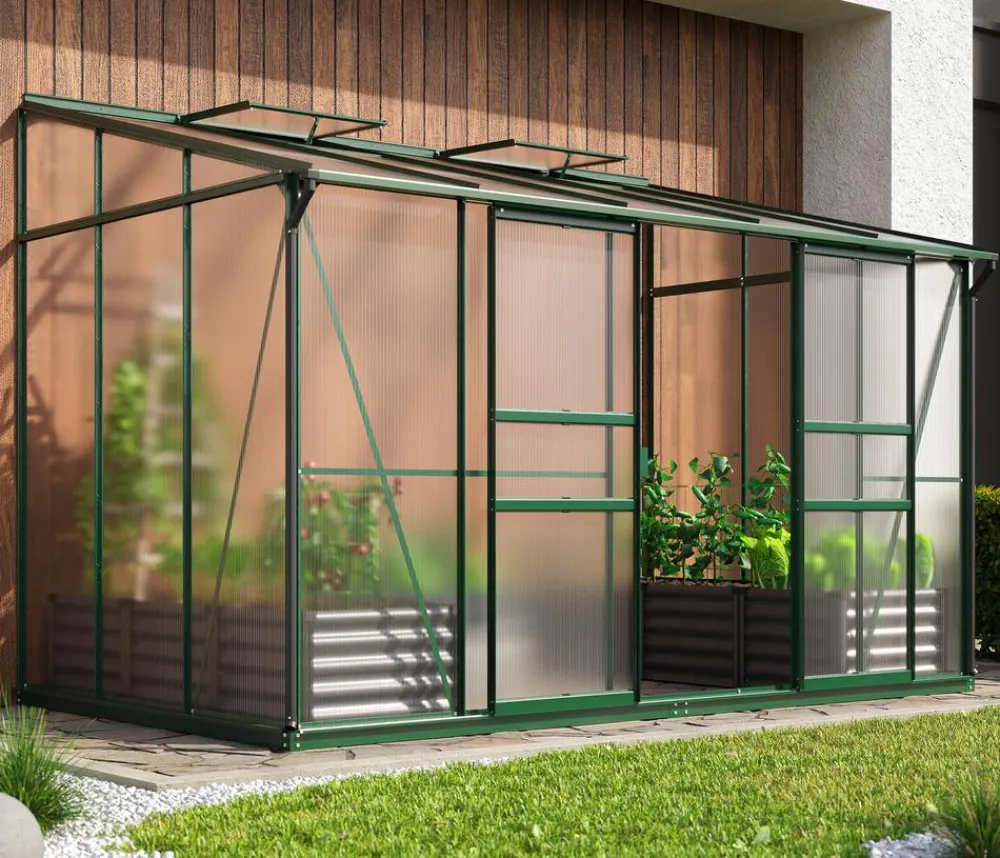 Vitavia Gewächshäuser > Gewächshaus Iris 6500 HKP, ca. B324/H221/T201 cm