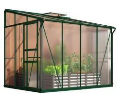 Vitavia Gewächshaus Iris 5200 HKP, ca. B262/H221/T201 cm Dunkelgrün Best
