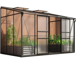 Vitavia Gewächshäuser > Gewächshaus Iris 6500 HKP, ca. B324/H221/T201 cm