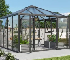 Vitavia Gewächshäuser - Gewächshaus Moros, ESG/HKP Schwarz