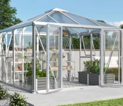 Vitavia Gewächshäuser - Gewächshaus Moros, ESG/HKP Silber