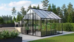Vitavia Gewächshaus Neptun 8300, ESG/HKP Schwarz Best