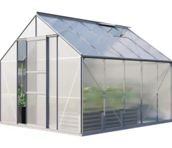 Vitavia Gewächshaus Neptun 8300 HKP, ca. B257/H230/T321 cm Silber Outlet