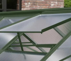 Vitavia Gewächshaus Neptun 9900 HKP, ca. B257/H230/T383 cm Dunkelgrün Outlet