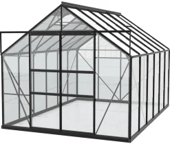 Vitavia Gewächshäuser > Gewächshaus Neptun Plus 9900 ESG, inkl. Stahlfundamentrahmen, ca. B257/H238/T383