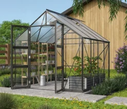 Vitavia Gewächshäuser > Gewächshaus Orbit 6700, ESG/NSG, inkl. Fundament