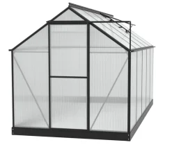 Vitavia Gewächshäuser > Gewächshaus Pluto 7500 HKP, inkl. Stahlfundamentrahmen, ca. B198/H208/T377 cm