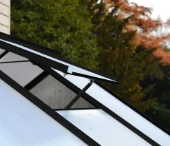 Vitavia Gewächshäuser - Gewächshaus Pollux 3800 HKP, ca. B195/H197/T195 cm Schwarz