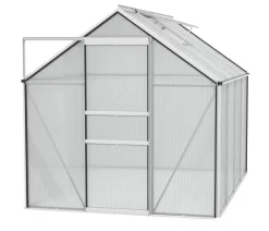 Vitavia Gewächshaus Pollux 5000 HKP, ca. B195/H197/T257 cm Silber Hot