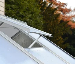 Vitavia Gewächshaus Pollux 5000 HKP, ca. B195/H197/T257 cm Silber Hot