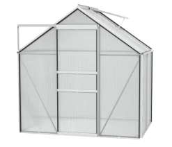 Vitavia Gewächshaus Pollux 2500 HKP, ca. B195/H197/T131 cm Silber Best