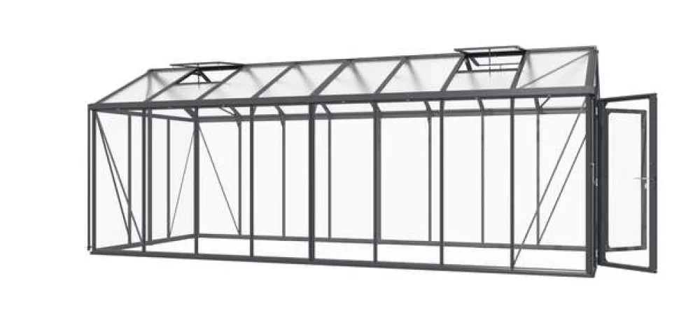 Vitavia Gewächshaus Poseidon 15700, ESG/HKP Schwarz Clearance