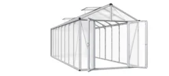 Vitavia Gewächshäuser - Gewächshaus Poseidon 15700, ESG/HKP Silber