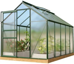 Vitavia Gewächshäuser - Gewächshaus Primus 6200, HKP Dunkelgrün