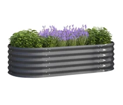 Vitavia Hochbeete & Frühbeete - Hochbeet Faunus 2 Dunkelgrau