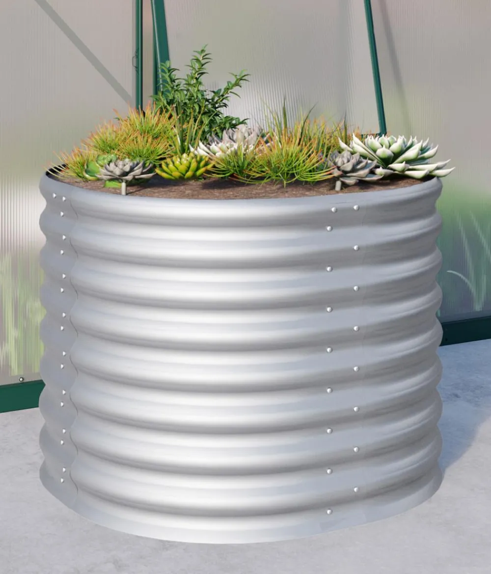 Vitavia Hochbeete & Frühbeete - Hochbeet Faunus 1 Silber
