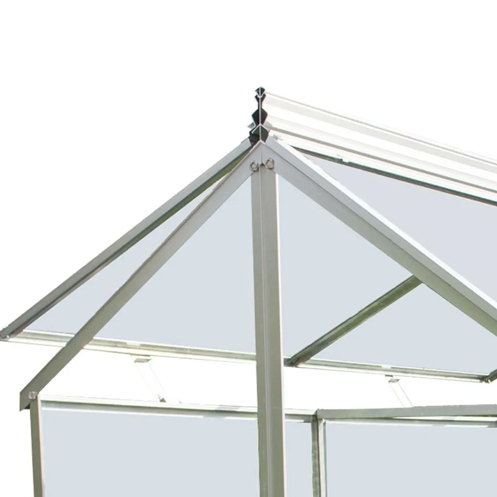 Vitavia Hochfrühbeet Kopenhagen, ca. B122/H135/T83 cm Silber Discount