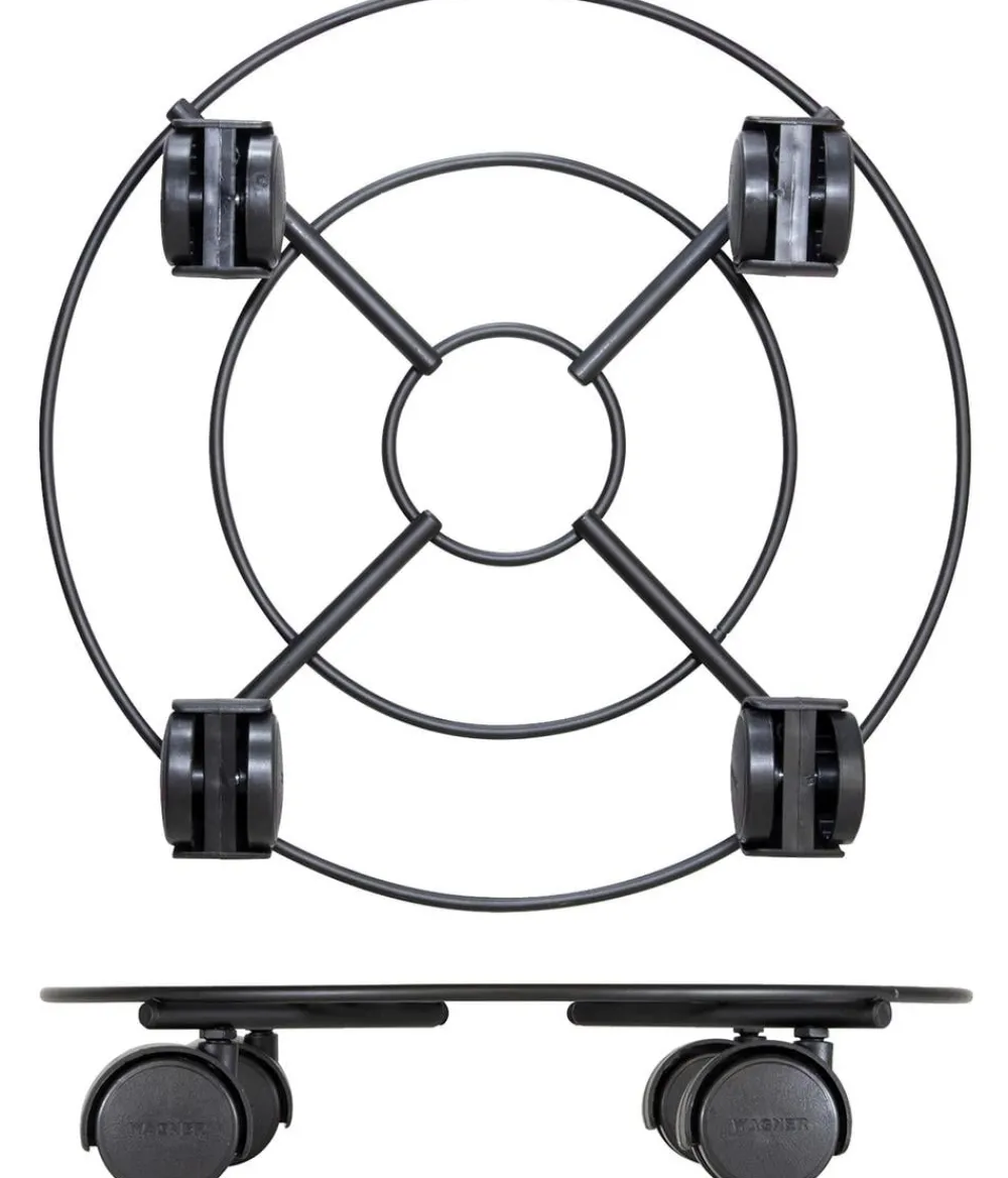 Wagner Multi Roller, ca. Ø30/H6,3 cm Schwarz Outlet