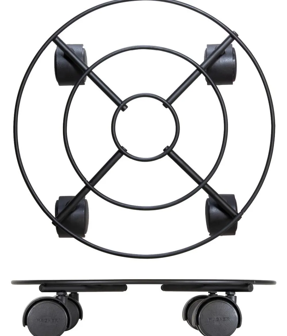Wagner Multi Roller, ca. Ø30/H6,3 cm Schwarz Outlet