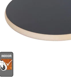 Wagner Pflanzenroller, ca. Ø29/H2,6 cm Schwarz Discount
