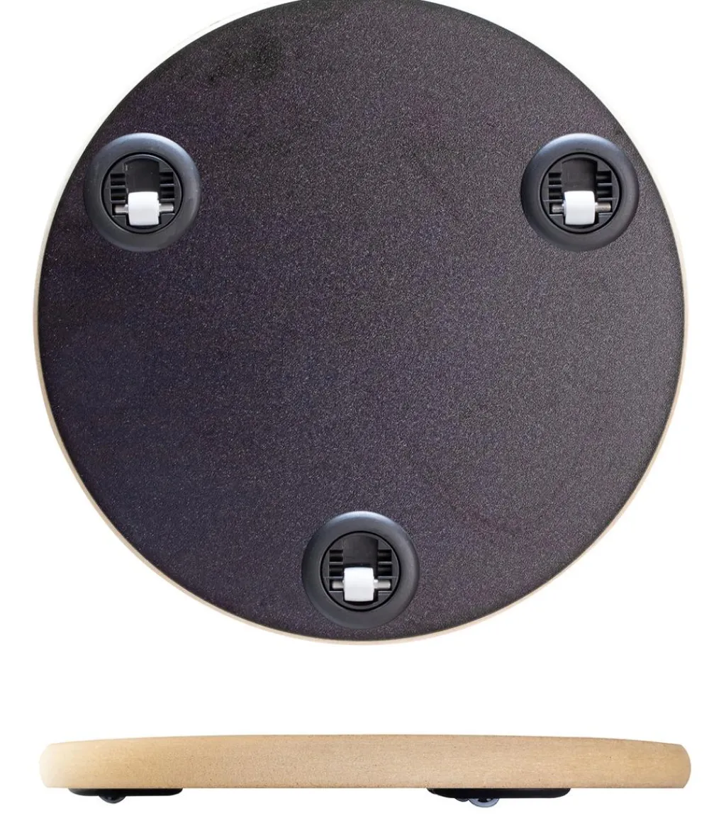 Wagner Pflanzenroller, ca. Ø29/H2,6 cm Schwarz Discount