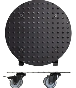 Wagner Rolluntersetzer - Pflanzenroller, ca. Ø30/H7 cm Schwarz