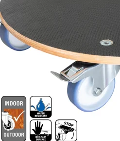 Wagner Rolluntersetzer > Pflanzenroller MaxiGrip, Ø 58 cm