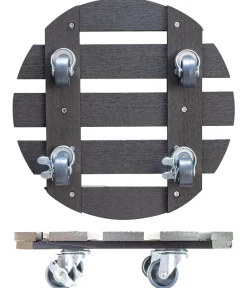Wagner Pflanzroller, Ø 29 cm Dunkelgrau New