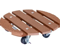 Wagner Rolluntersetzer - Pflanzroller, Ø 29 cm Hellbraun